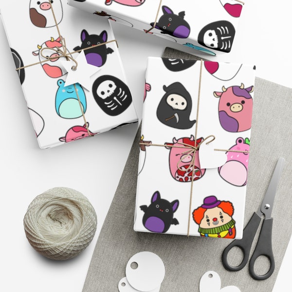 Squishmallow Wrapping Paper Etsy