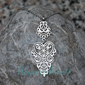 Seed of life pendant (ornamental) - Stainless Steel