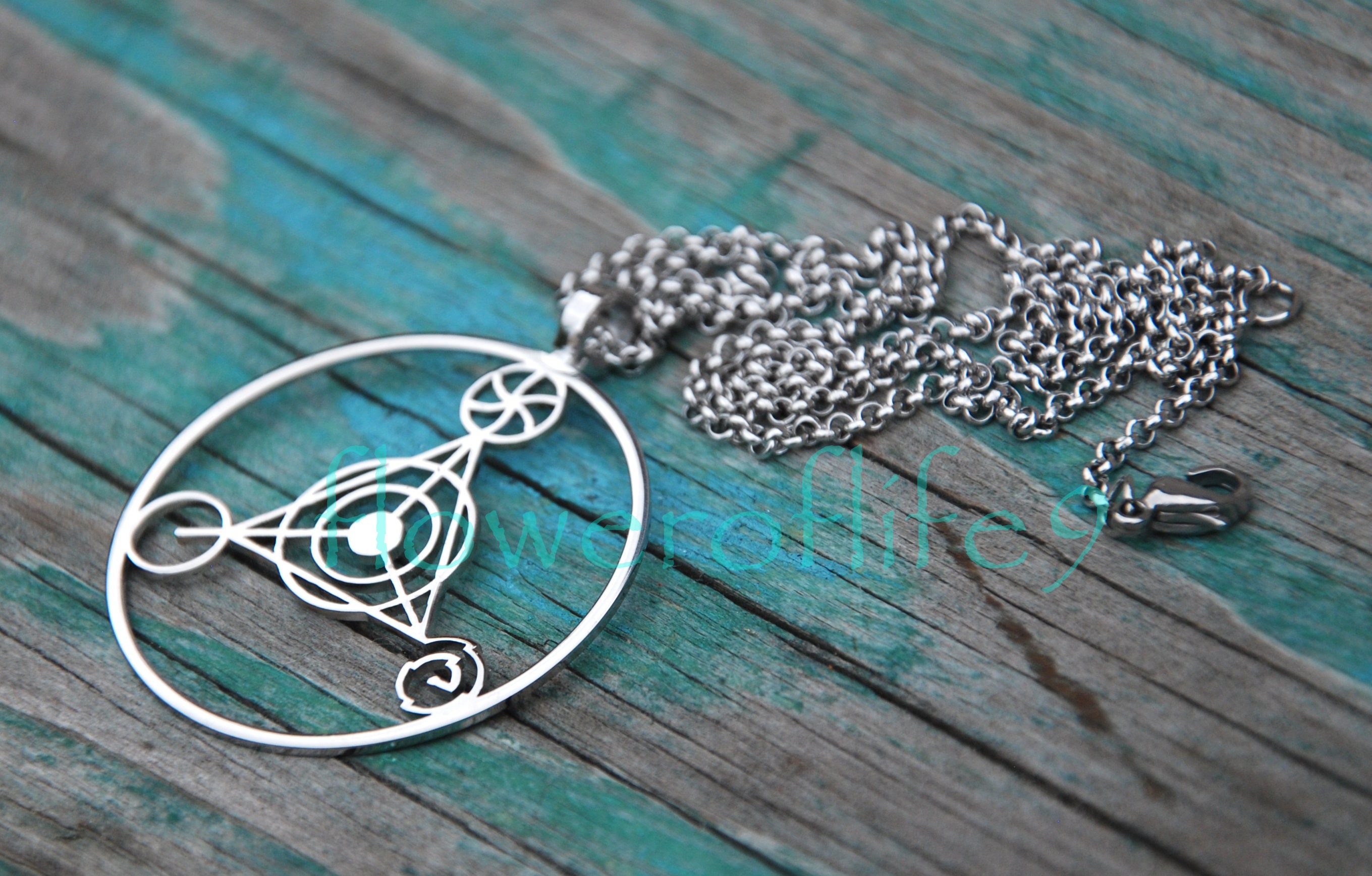 Elements Pendant - Stainless Steel - Etsy