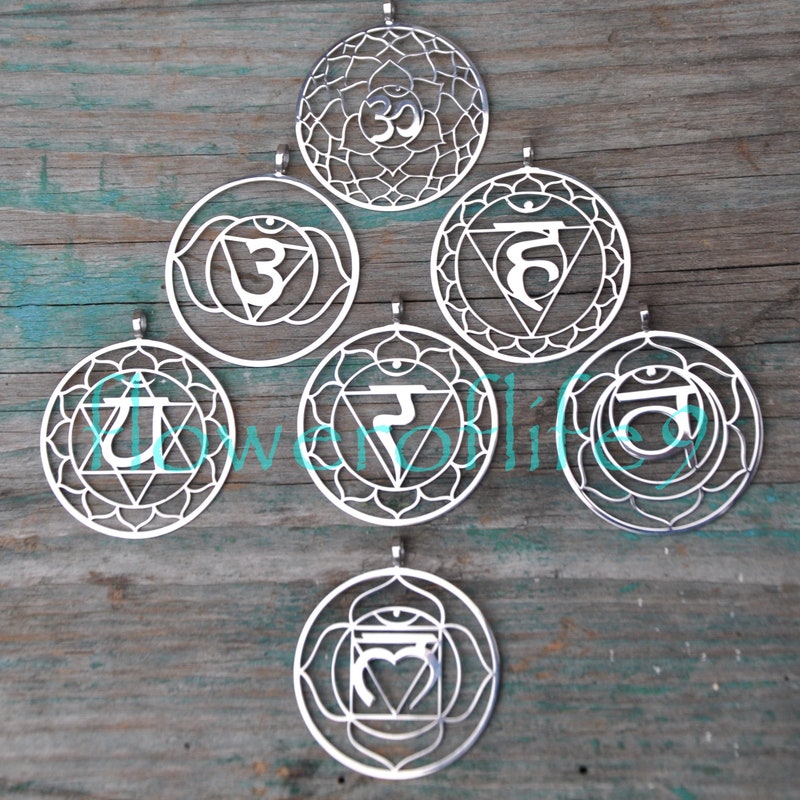 Chakra Pendant - Etsy