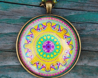 The Love mandala pendant