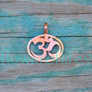Symbol of OM pendant - Copper