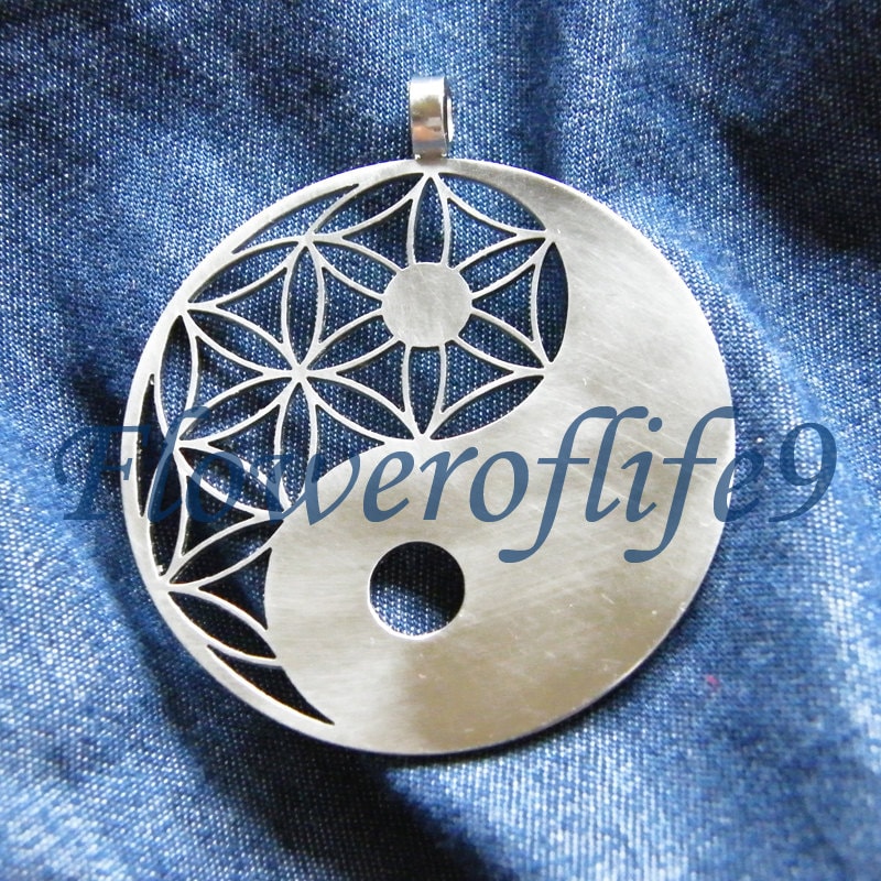 Pendentif Tao Argent Blanc - Histoire d'Or