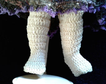 PDF Datei 146 Schnittmuster für 10-14 zoll Puppen, antike & moderne Lange und knöchellange Socken
