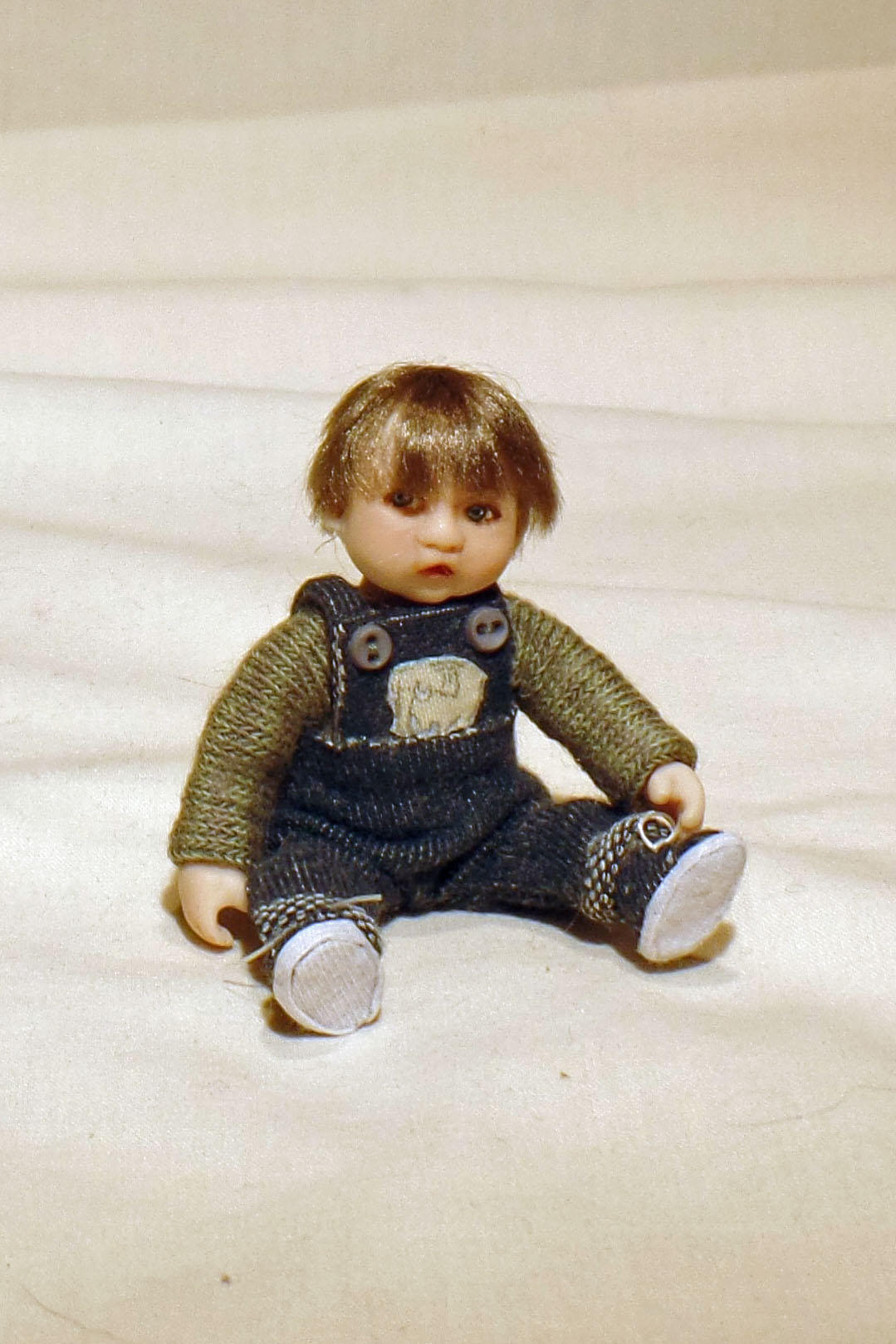 1/12th scale miniature dolls house baby boy dollhouse art doll Etsy