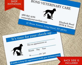 Vet Clinic Cards - Etsy Singapore Vet Clinic Cards - Etsy Singapore