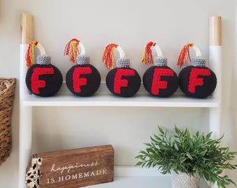 F-Bomb/ crochet f bomb/ plush toy/ handmade/ gag gift