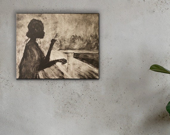 Solitude - Reproduction - Stretched Canvas