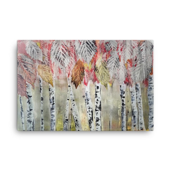 Birch Tree Canvas Repductions - Multiple sizes.