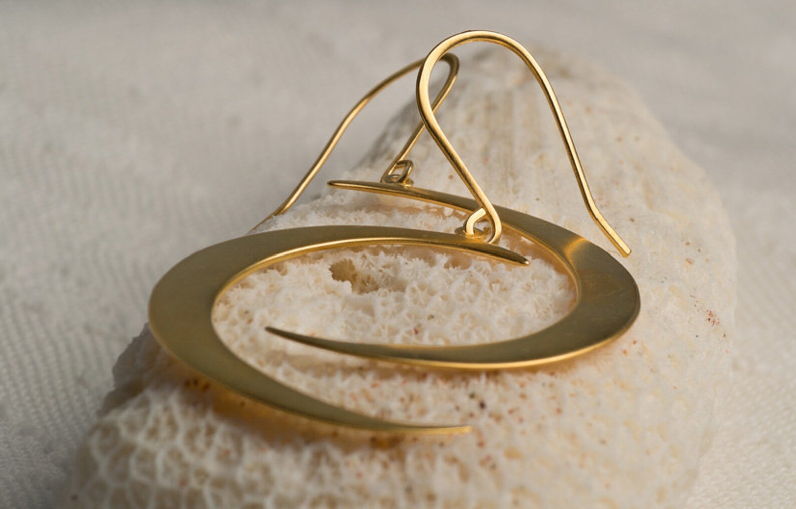 Crescent moon earrings