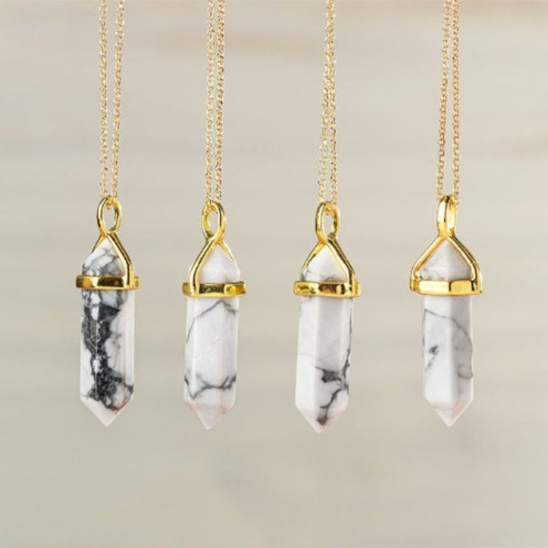 BORDEAUX MARBLE NECKLACE main image 1