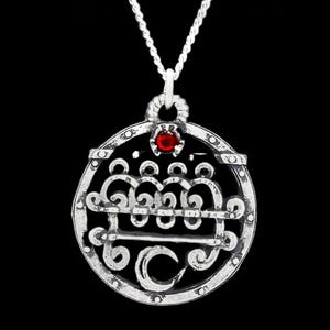 パイモンシールペンダント（カスタムジェムストーン付き）