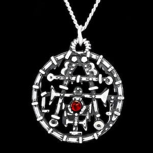 Ipos Seal Pendant with Custom Gemstone