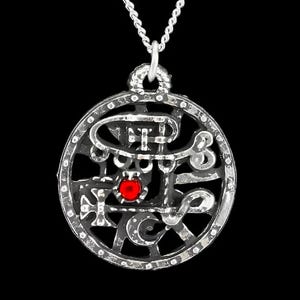 Valefor Seal Pendant with Custom Gemstone