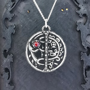 Asmoday Seal Pendant with Custom Gemstone
