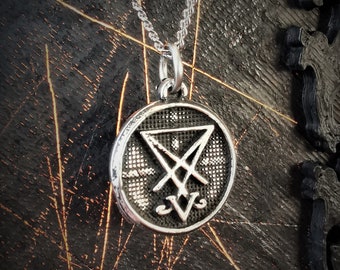 Small Lucifer Pendant with Antique Finish