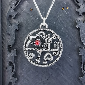 Beleth Seal Pendant with Custom Gemstone