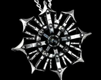 Massive Chaos Star Pendant with Custom Gemstone