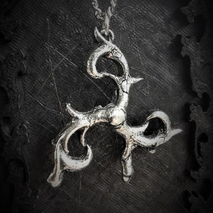 Triskelion Pendant with Very Antique Finish