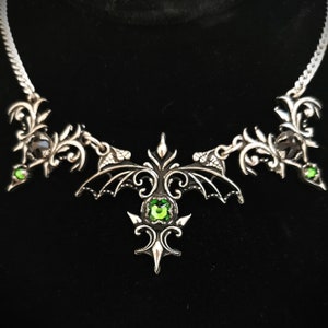 Elven Choker Necklace with Swarovski Crystals