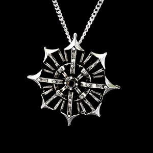 Chaos Star Necklace with Custom Gemstone