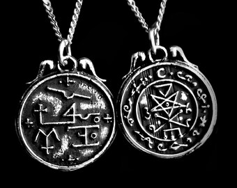 Double-Sided Lilith and Samael Seal Pendant