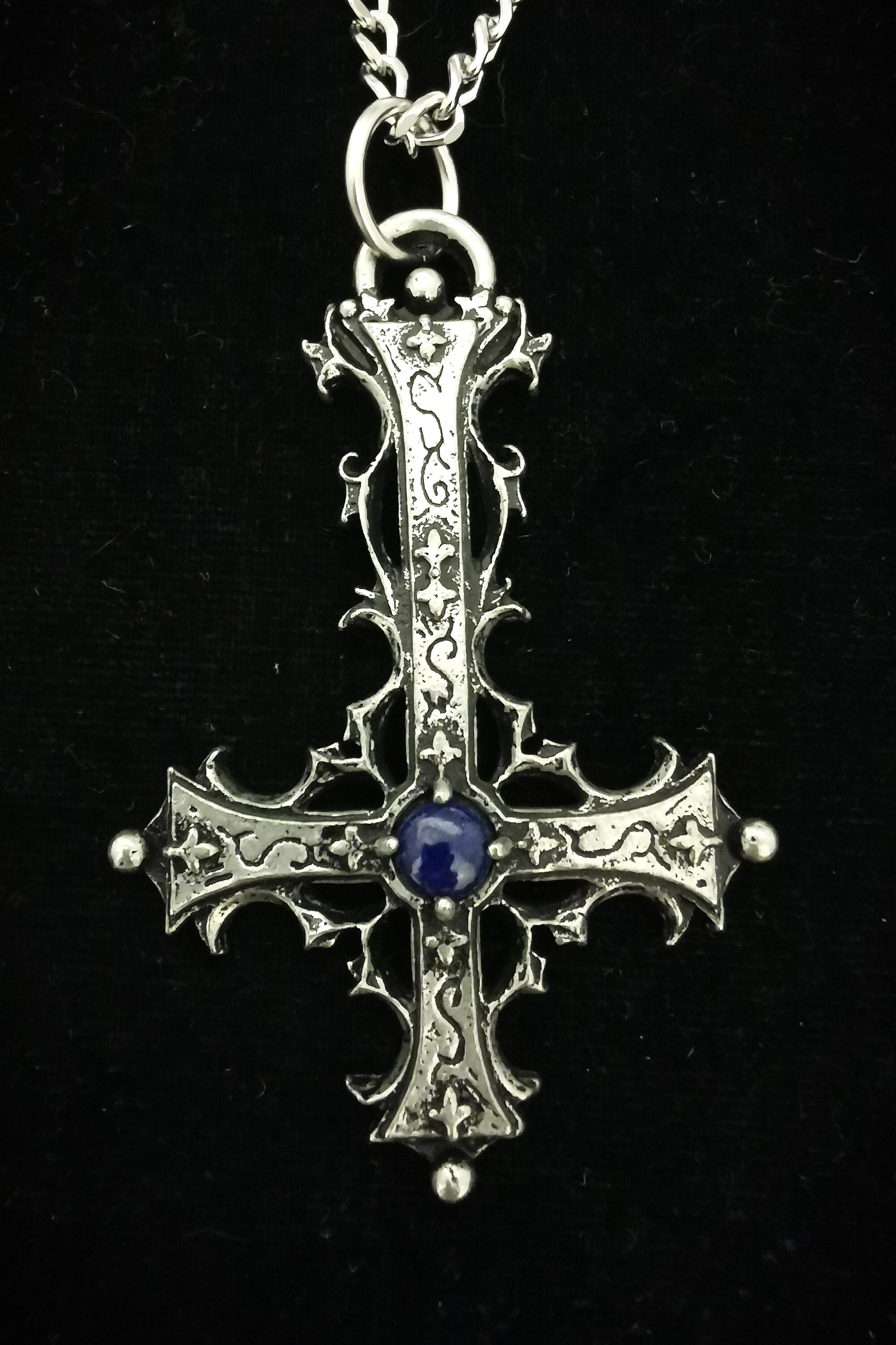 Alchemy Gothic Illuminati Cross Pendant w/Necklace : Alchemy