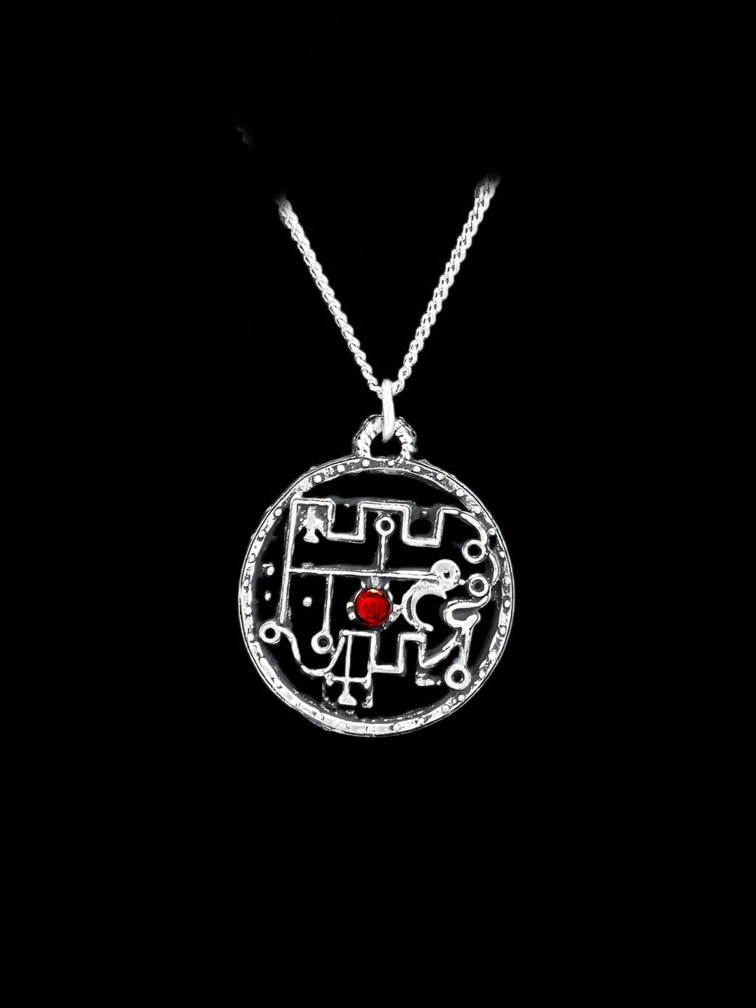 Stolas Seal Pendant With Custom Gemstone - Etsy Canada