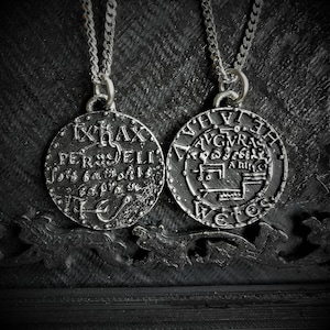Aquarius Seal Pendant (January 20 - February 18) from Paracelsus&#39; Archidoxis Magica