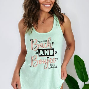 Bach and Boujee Bachelorette Party Tank Top | Custom Bachelorette Shirt | Bachelorette Party Tank Top | Bridal Party Tank | Bridesmaid Shirt