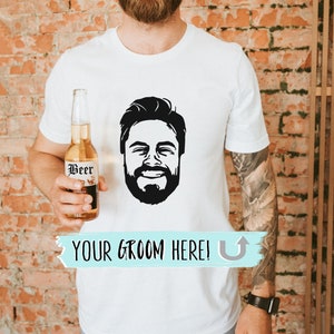 Bachelor Party Custom Photo Shirt | Custom Bachelor Party Shirt, Groomsmen Shirt for Bachelor Party, Groomsmen Gift Bachelor Party Shirt