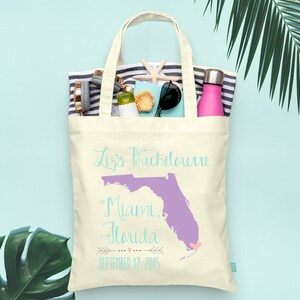 Landkarte Junggesellenabschienen Tote - Hochzeit Welcome Tote Bag