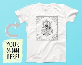 Bachelor Party Shirt | Custom Groom Photo Bachelor Party Shirt Funny | Personalized Groomsmen T-Shirt | Bachelor Party Ideas