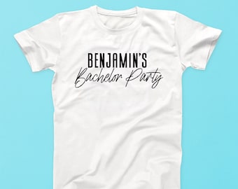 Bachelor Party Shirt | Custom Bachelor Party Shirt Funny | Personalized Groomsmen T-Shirt | Bachelor Party Ideas