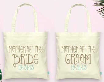 Bolsa de casamento personalizada para a mãe da noiva/do noivo - Presente perfeito