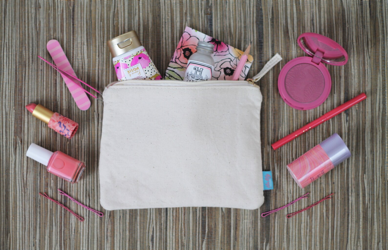 Bridesmaid Survival Kit Makeup Bag Wedding Day Makeup Bag Etsy