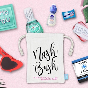 Nash Bash Nashville Bachelorette Favor Hangover Kit | Last Bash in Nash Favor Bags | Bachelorette Goodie Bags | Bachelorette Ideas