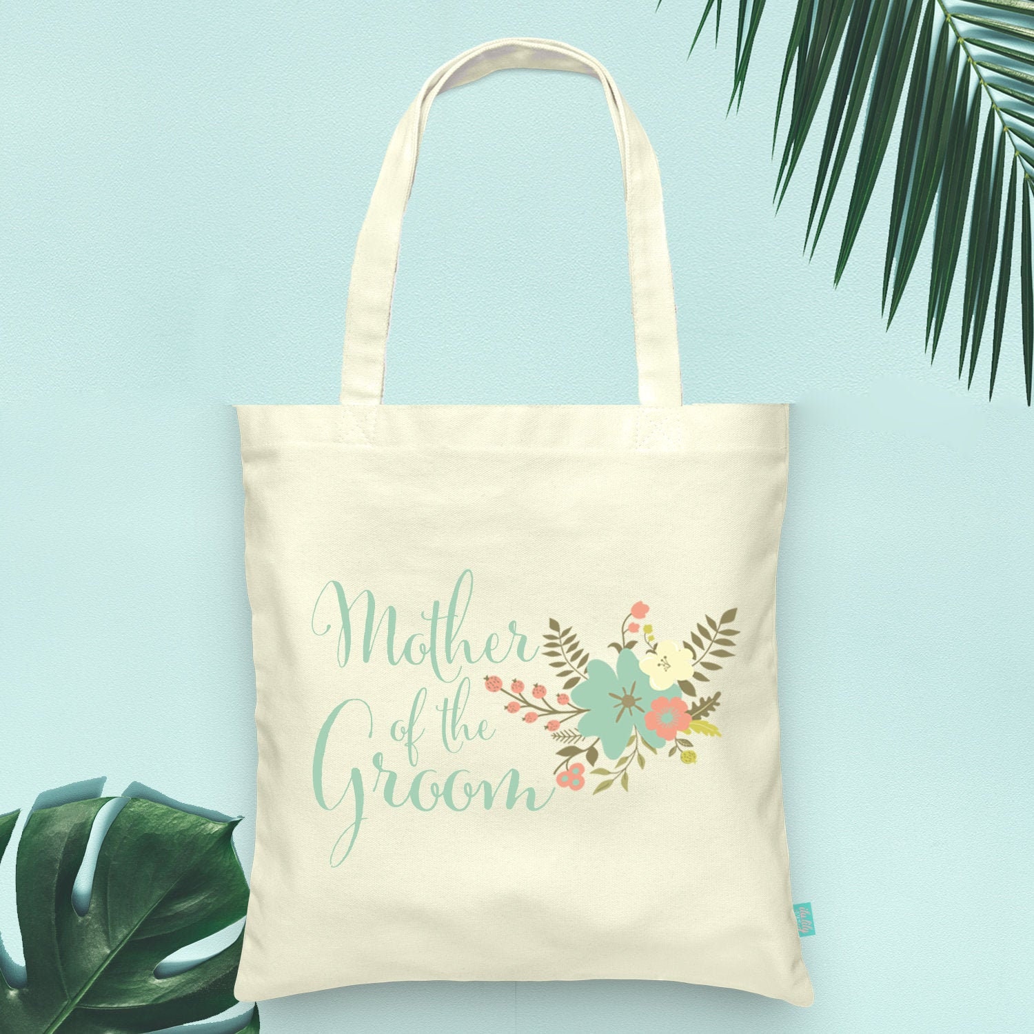 Mother of the Groom Floral Tote Wedding Tote Bags | Etsy