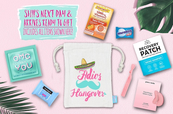 Bachelorette Party Hangover Kit | Recovery Favor Bag With  display picture 1