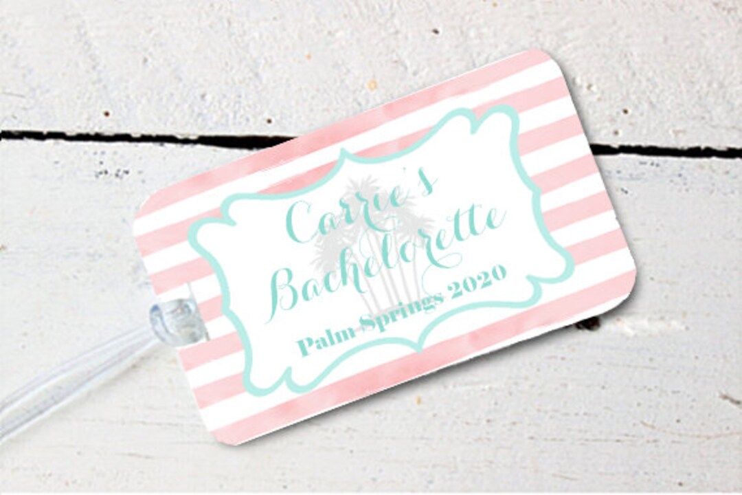 Bachelorette Party Luggage Tags - ilulily designs