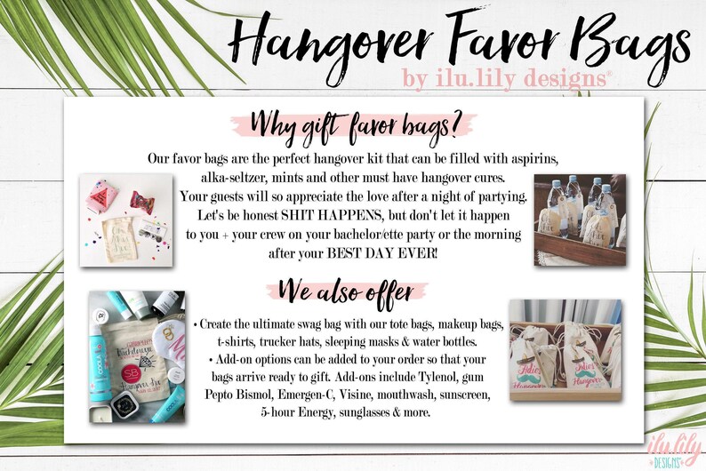 Last Splash Mermaid Bachelorette Favor Hangover Kit Bachelorette Party | Favor Bags | Bachelorette Goodie Bags | Bachelorette Ideas image 4