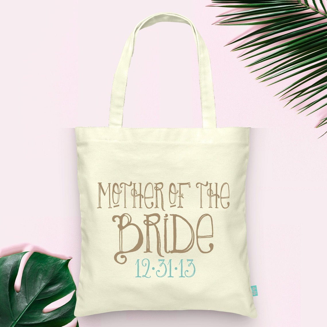 Mother of the Bride Personalized Wedding Tote Bags - Etsy