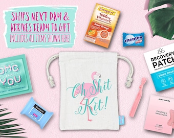Kit para la resaca de despedida de soltera / Bolsas de recuerdo para la recuperación