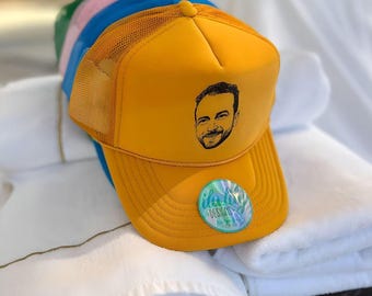 Bachelor Party Trucker Hat | Custom Caricature - Bachelor Party Hats, Groomsmen Hats for Bachelor Party, Groomsmen Gift Bachelor Party Hat