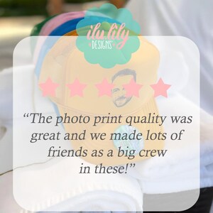 Bachelor Party Trucker Hat | Custom Caricature - Bachelor Party Hats, Groomsmen Hats for Bachelor Party, Groomsmen Gift Bachelor Party Hat image 3