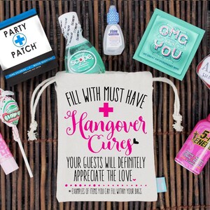 Last Splash Mermaid Bachelorette Favor Hangover Kit Bachelorette Party | Favor Bags | Bachelorette Goodie Bags | Bachelorette Ideas image 5