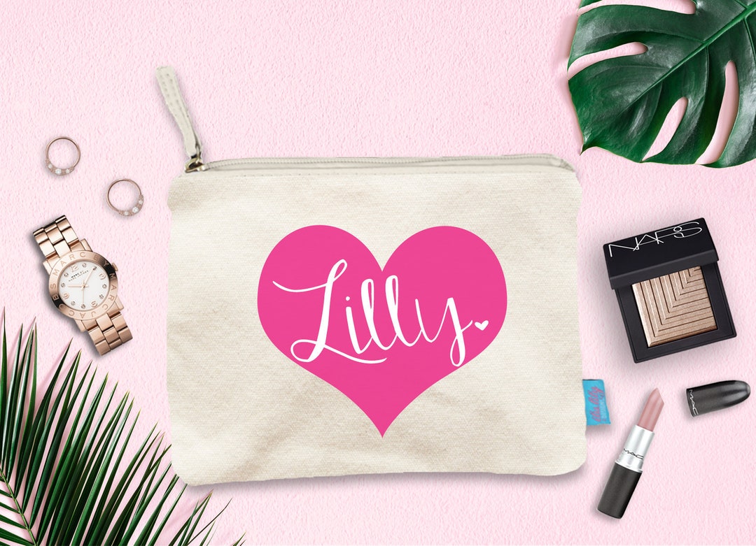 de maquillaje de personalizada bolsa - Etsy España