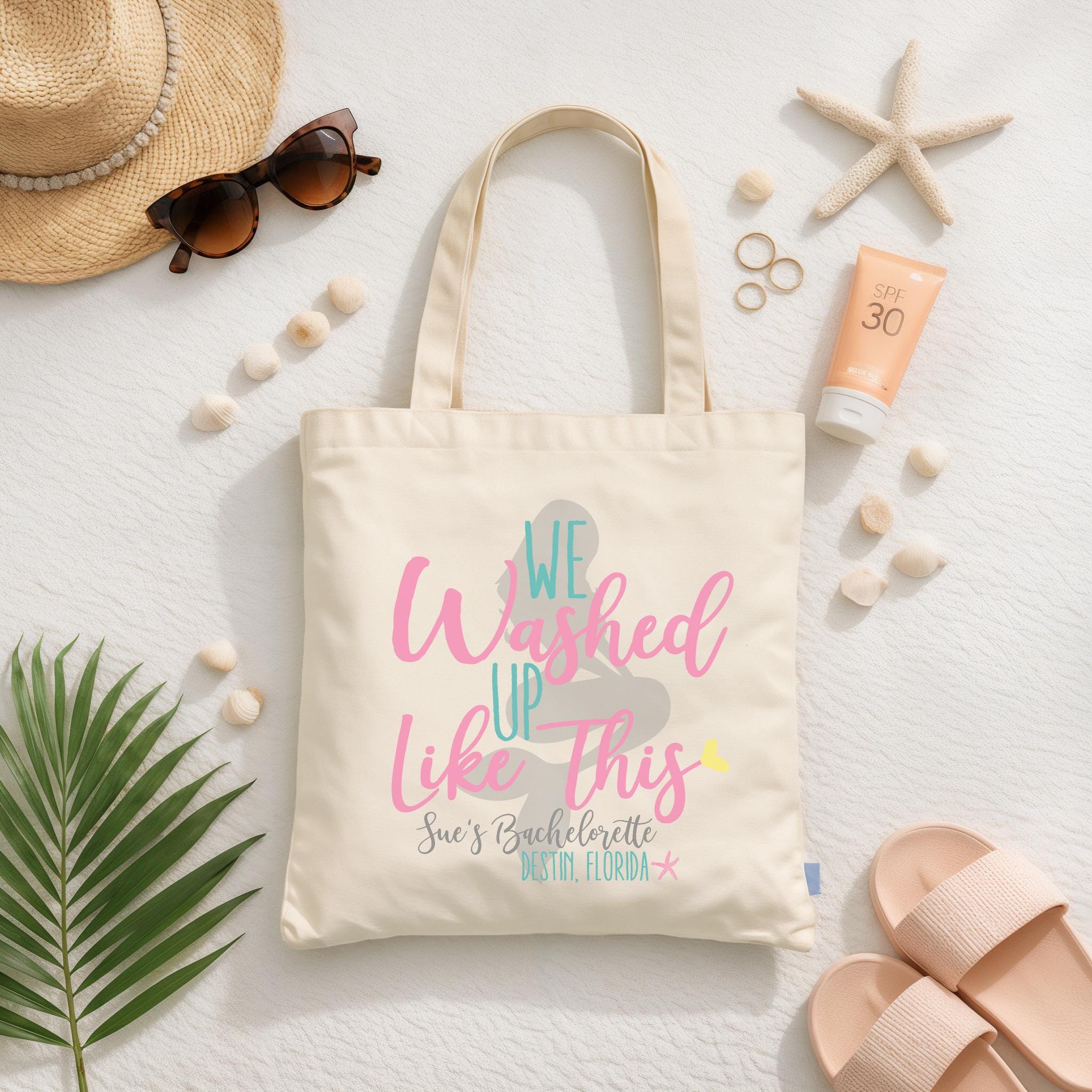 Mermaid Bachelorette Tote Bag