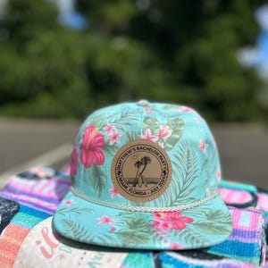Bachelor Party Hat | Custom Beach Tropical Bachelor Party Hats, Groomsmen Hats for Bachelor Party, Snapback Bachelor Party Hat
