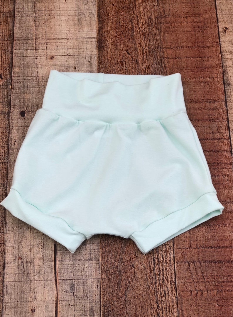 Baby Clothes Solid Bummies Baby Boy Shorts Baby Girl Shorts Etsy
